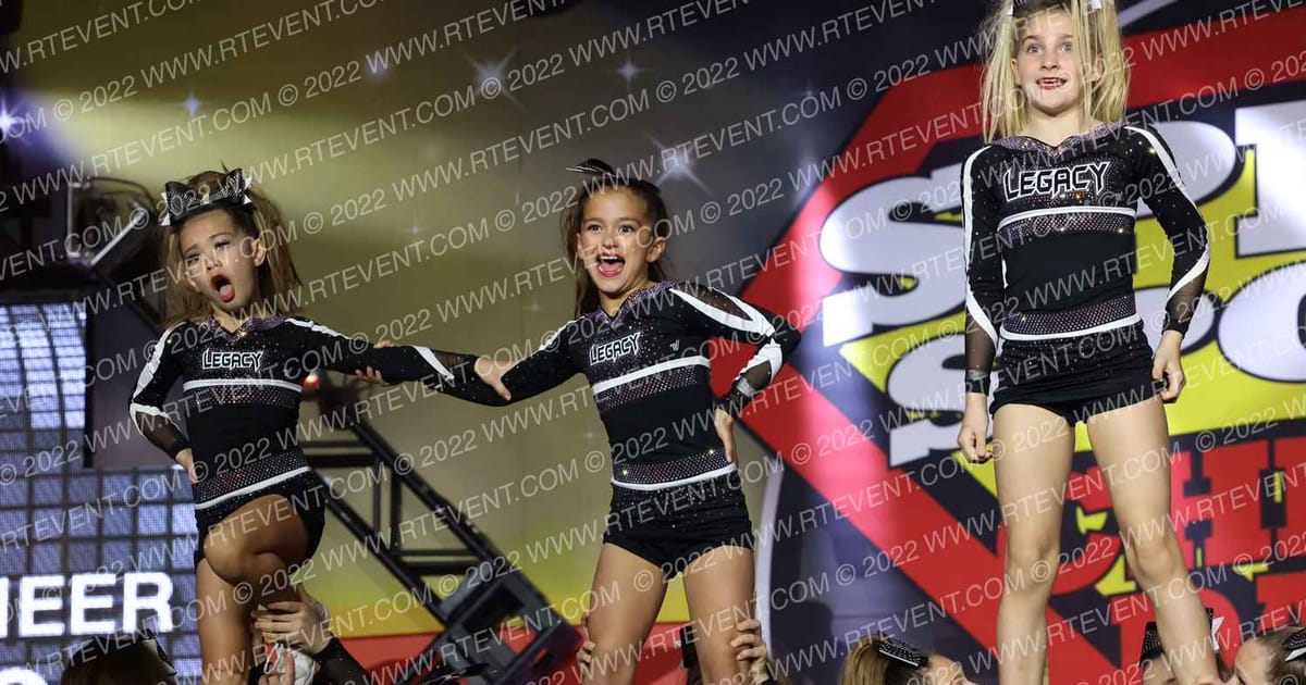 Legacy Premier Cheer Black Magic · Duel in the Desert