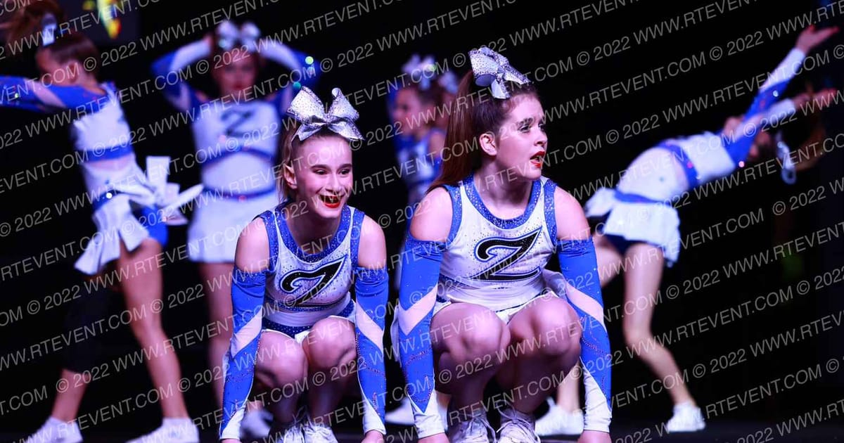 Zone Cheer All Stars Midnight · All out nationals