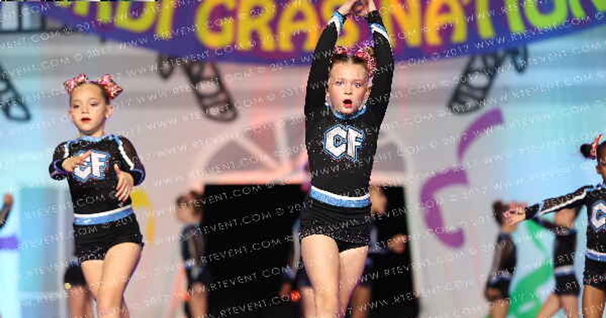 Louisiana Cheer Force Peppermints · New Orleans Grand Nationals DIDII
