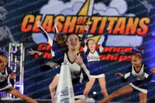Vikings Community Cheerleading Vikings Flame
