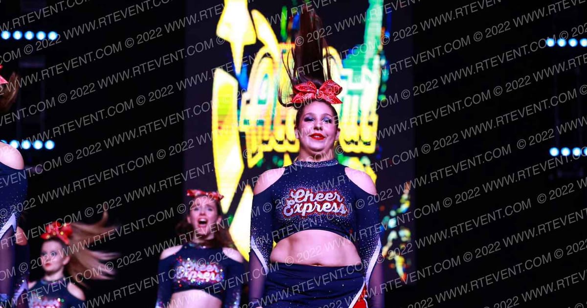 Cheer Express Allstars Princess Elite · All out nationals