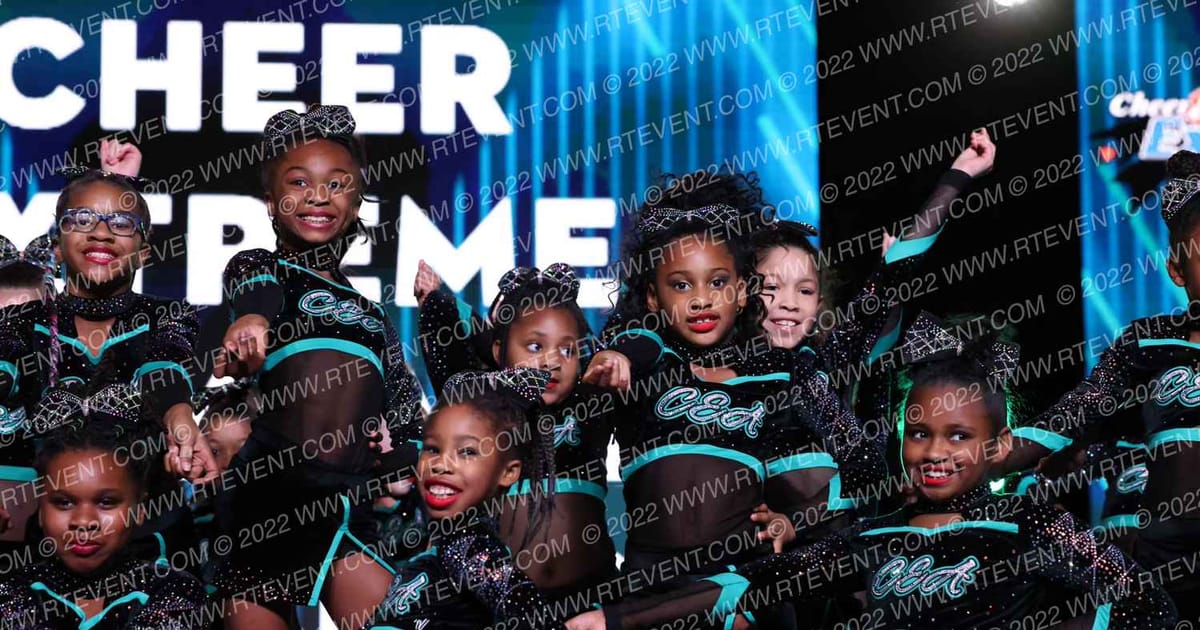 Cheer Extreme Maryland Teal Crush · CDE Mid Atlantic Open