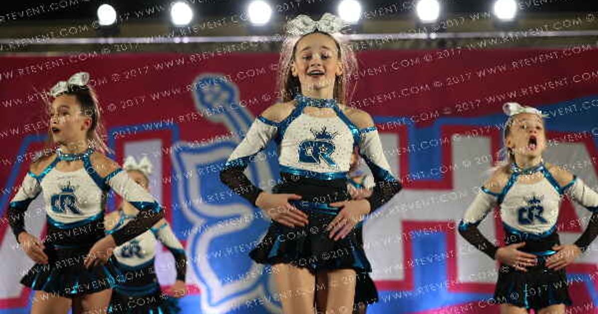 Cheerletics Royalty BLUSH · Aloha Worcester Showdown