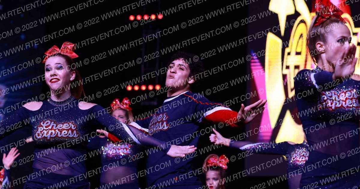 Cheer Express Allstars Red Reign · All out nationals