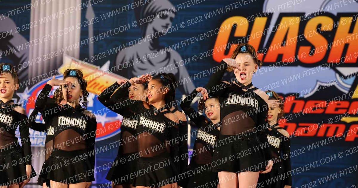 Thunder Elite All-Stars Freeze · All Star Challenge Clash Of The Titans Tacoma