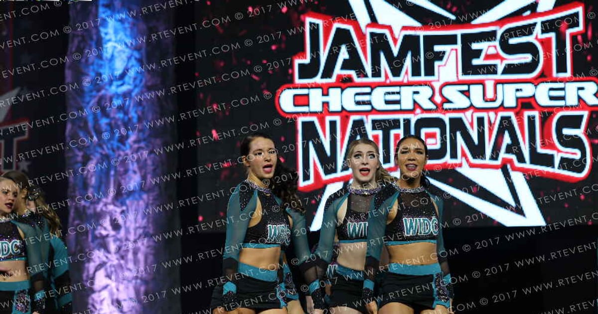 WIDC WHITE OUT · JAMFest Cheer Super Nationals