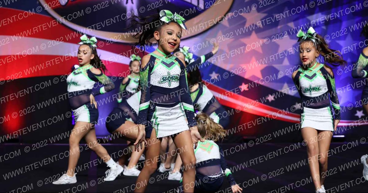Cruces Cheer Storm AQUA · ACP Southern Nationals FIXED