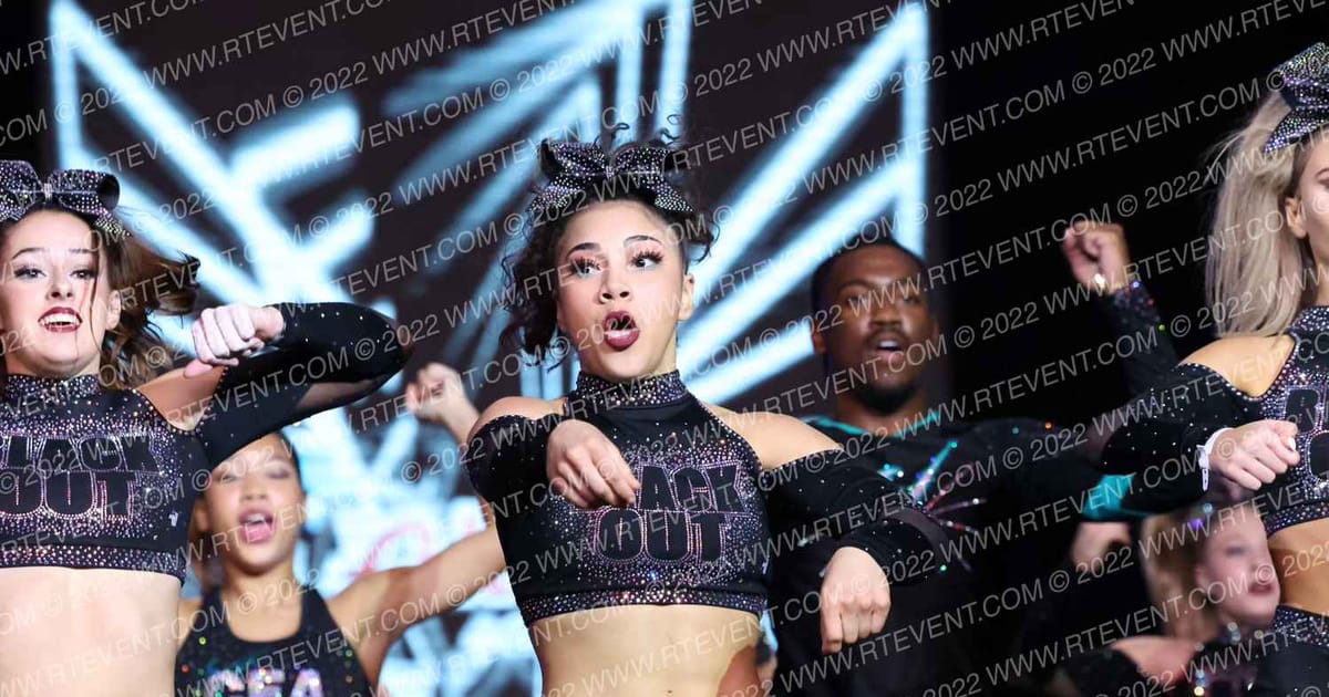 Cheer Extreme All-Stars Blackout · All out nationals