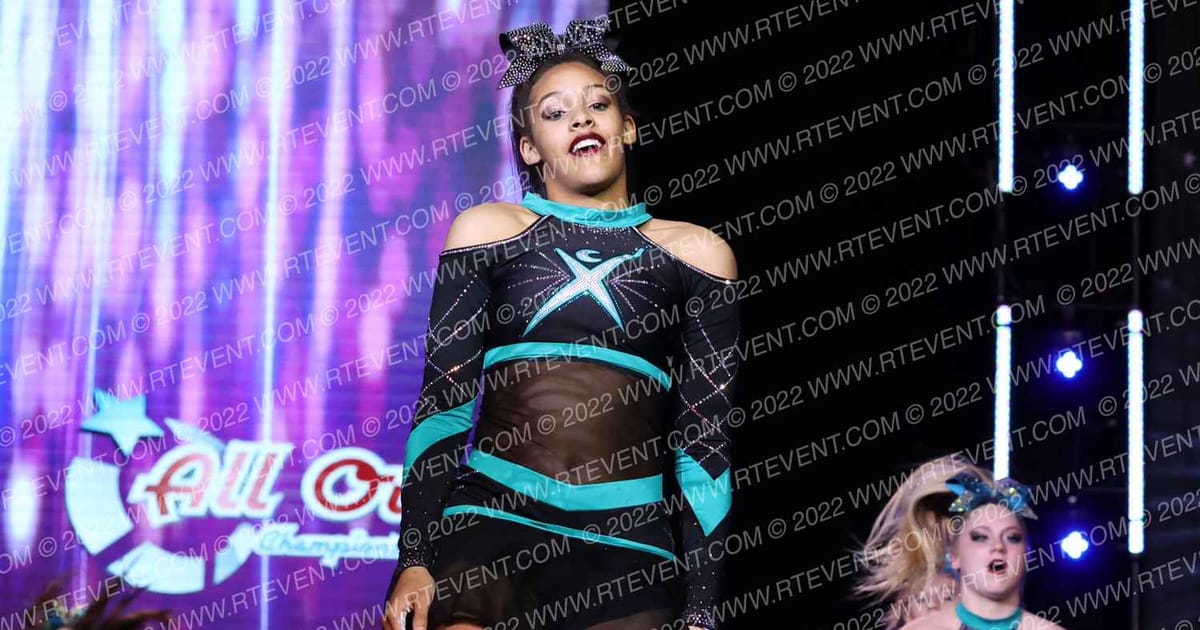 Cheer Extreme All-Stars Lady X · All out nationals