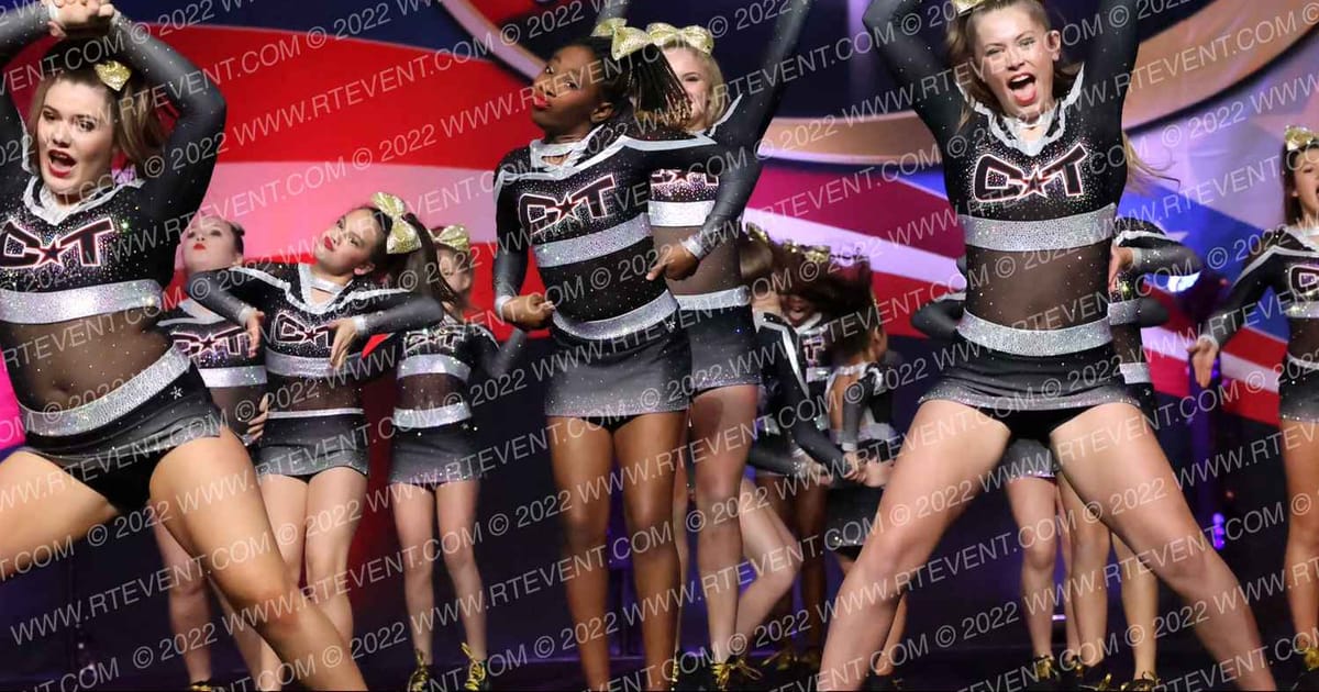 Cheer Town USA Black Blaze · ACP Southern Nationals