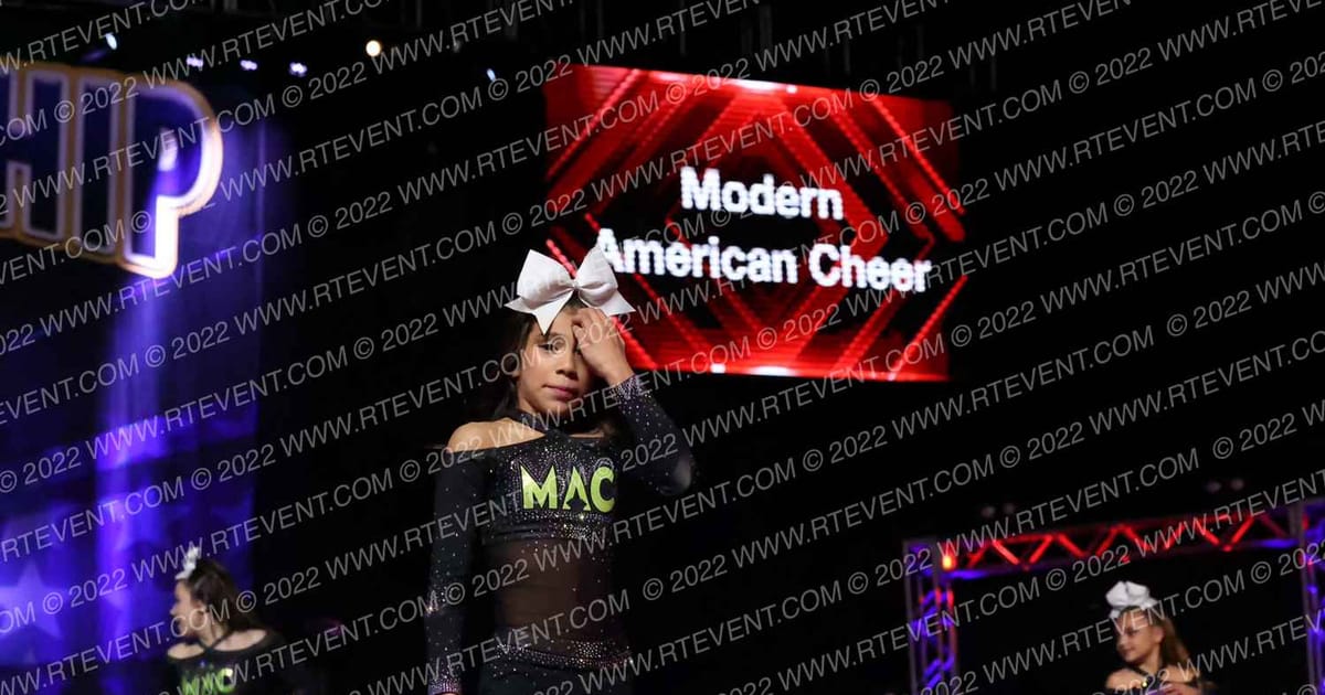 Modern American Cheer Black · ACP Southern Nationals