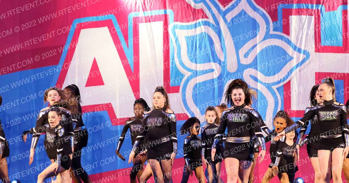 Top Notch Cheer Dream Girls · Aloha showdown FIXED