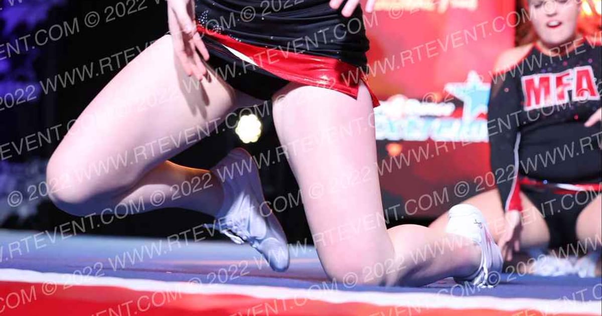MFA Cheerleading Flames · CDE Mid Atlantic Open