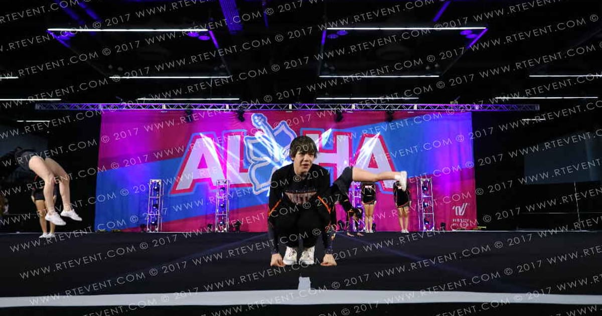 United Tumbling and Cheer Junior Snipers · Aloha Portland Showdown