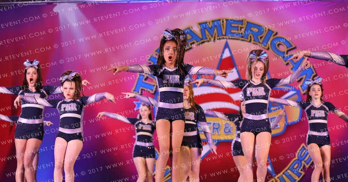 PKR Cheer Club Blue Hail · The American Masters Baltimore Showdown