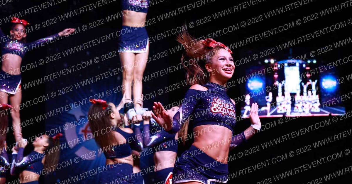 Cheer Express Allstars Princess Elite · All out nationals