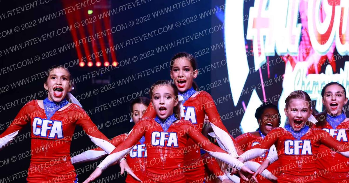 Cheer Florida Allstars Unicorns · All out nationals