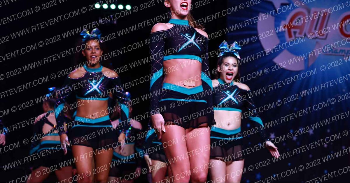 Cheer Extreme All-Stars Lightning · All out nationals