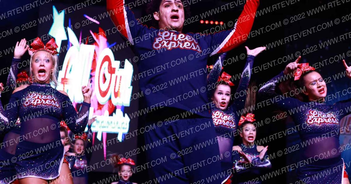Cheer Express Allstars Red Reign · All out nationals