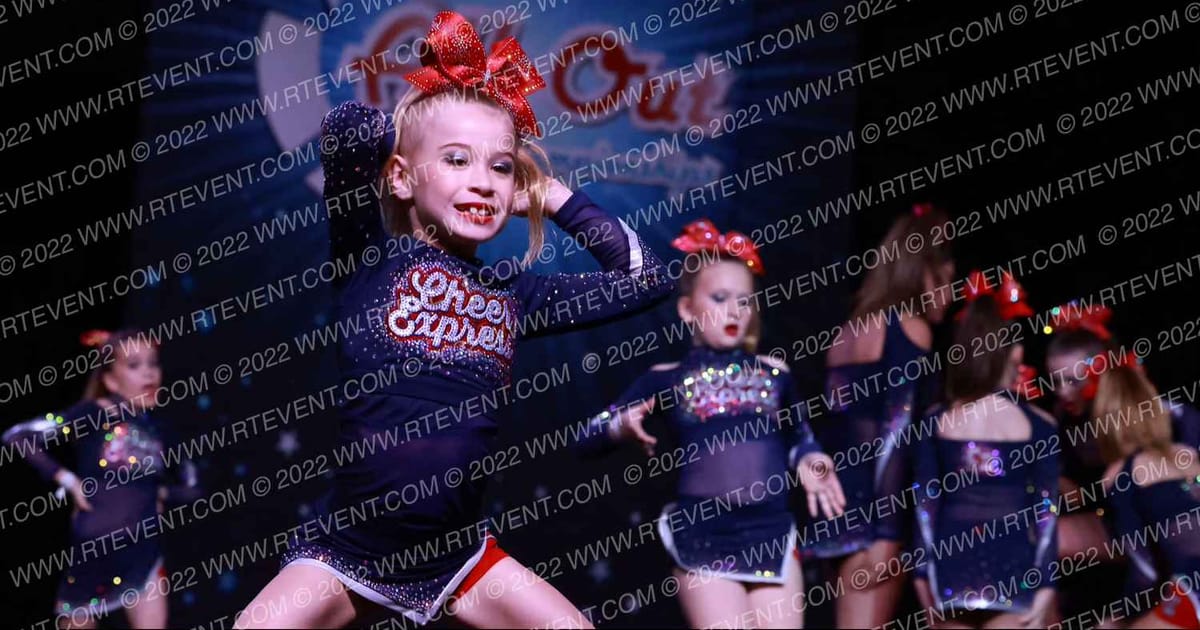 Cheer Express Allstars Youth Stars · All out nationals