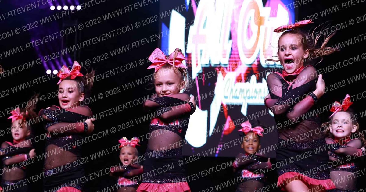 Infinity Allstars Princesses · All out nationals