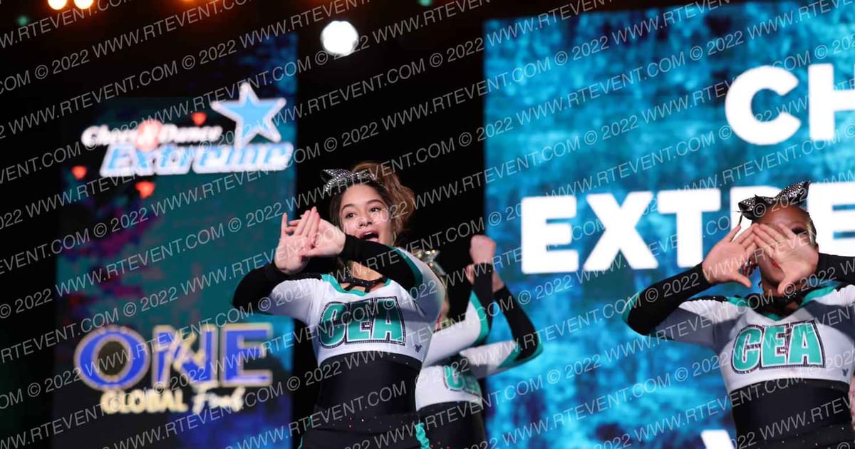 Cheer Extreme DMV Great Whites · CDE Mid Atlantic Open