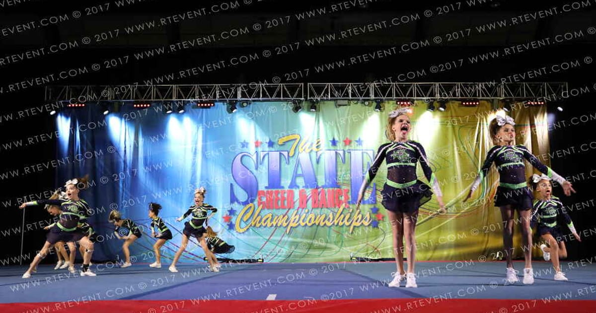 Space Coast Cheer Fearless · The STATE Daytona Beach Nationals DIDII