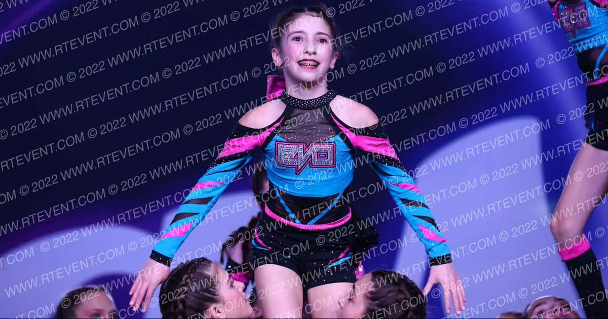 Evolution Cheer Teal Impact · Coastal at the Capitol Grand Nationals