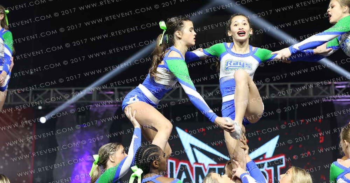 The Stingray All Stars Lime · JAMFest Cheer Super Nationals