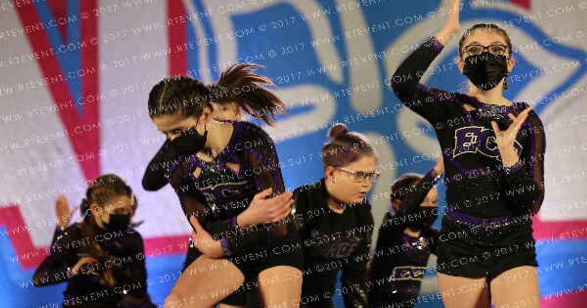 Express Cheer Force Onyx · Aloha Worcester Showdown