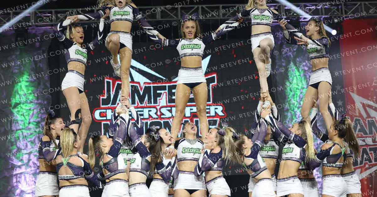 CheerVille Athletics NV Cruella · JAMFest Cheer Super Nationals