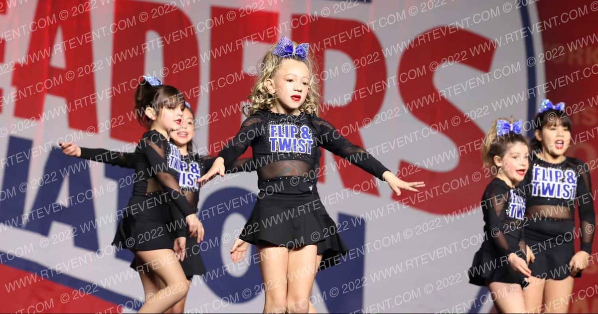 Flip & Twist All-Stars Space Girls · NCA Roseville Showdown