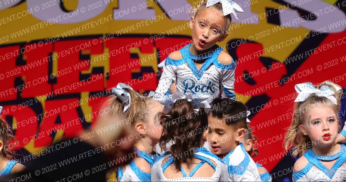 Rock Cheer Company Tiny Coconuts · Spirit Sports Kansas City Nationals