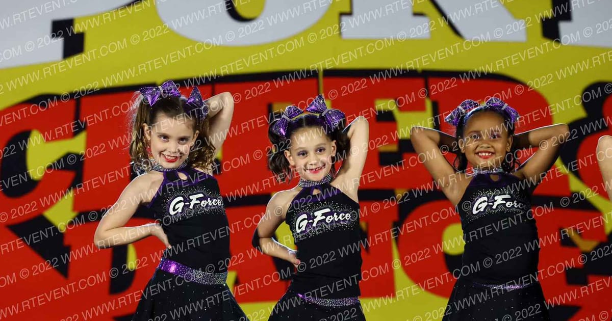 G-Force All Stars Sparkles · Spirit Sports West Palm Beach Nationals DIDII