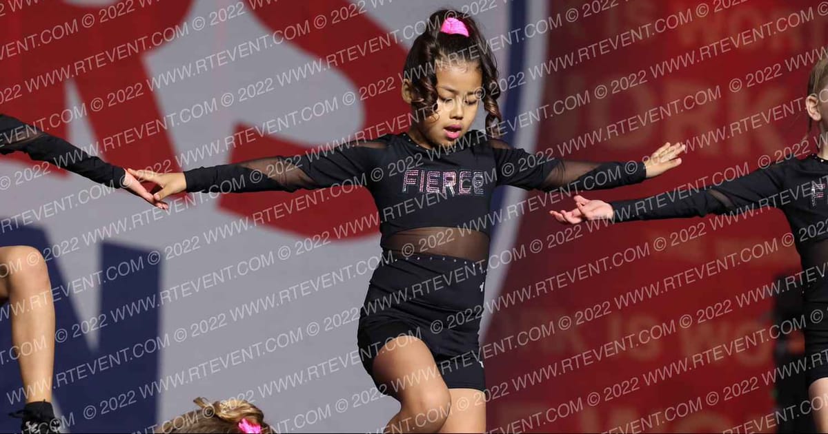 Fierce Cheer Elite Tiny Tiaras · NCA Roseville Showdown