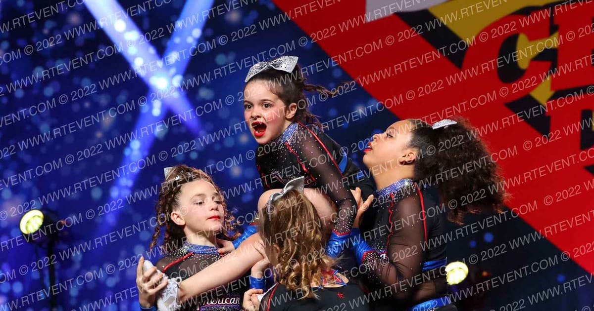 American Cheer Elite Commanders · Spirit Sports Kansas City Nationals