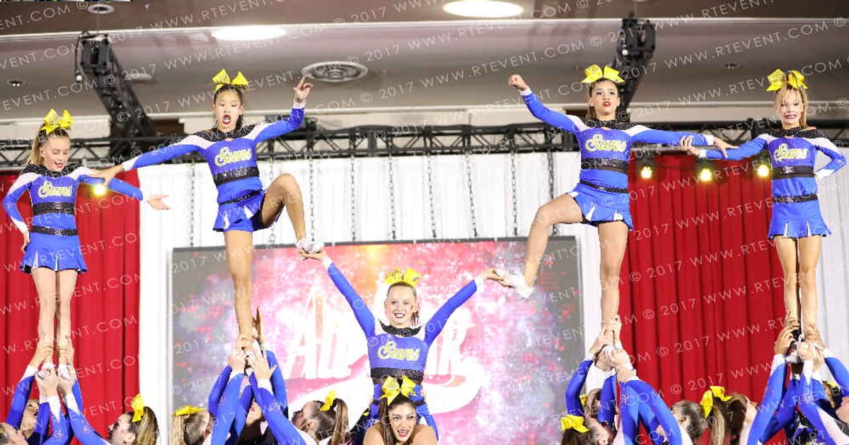 Cheer Central Suns SPF4 · Aurora Grand Nationals