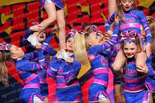 Kisses Dance Cheer & Talent Lady Danger Red
