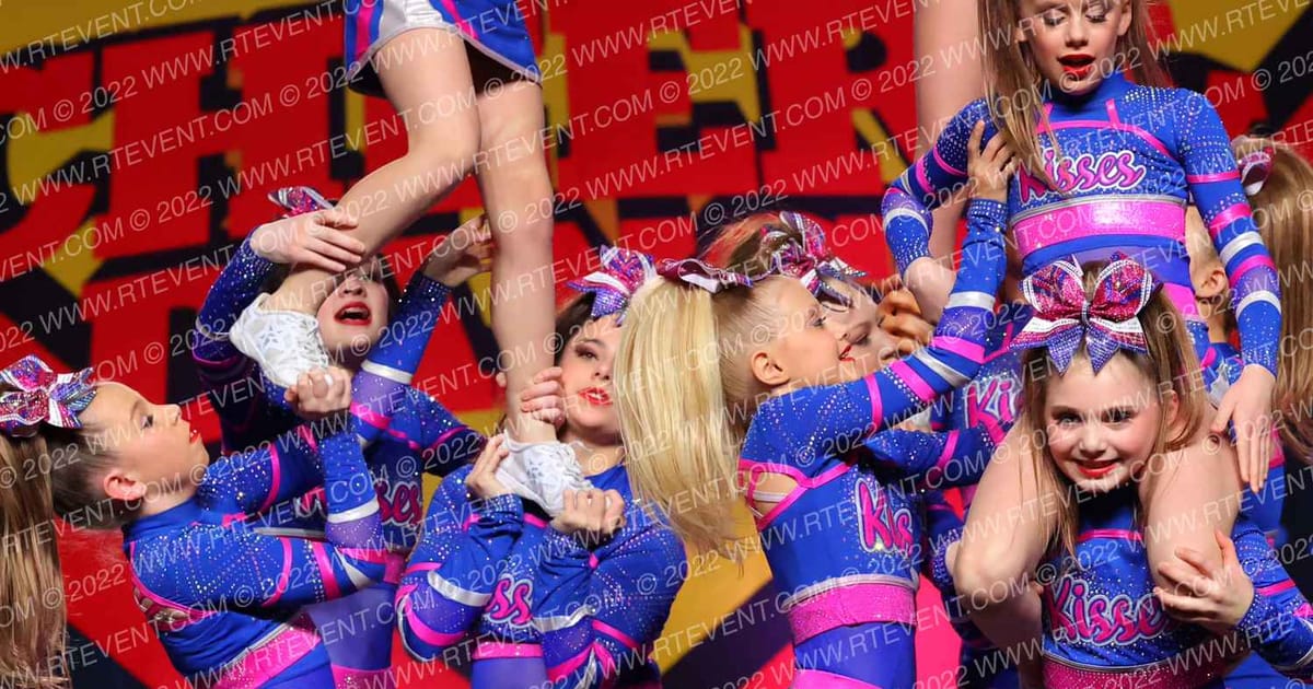 Kisses Dance Cheer & Talent Lady Danger Red · Spirit Sports Kansas City Nationals