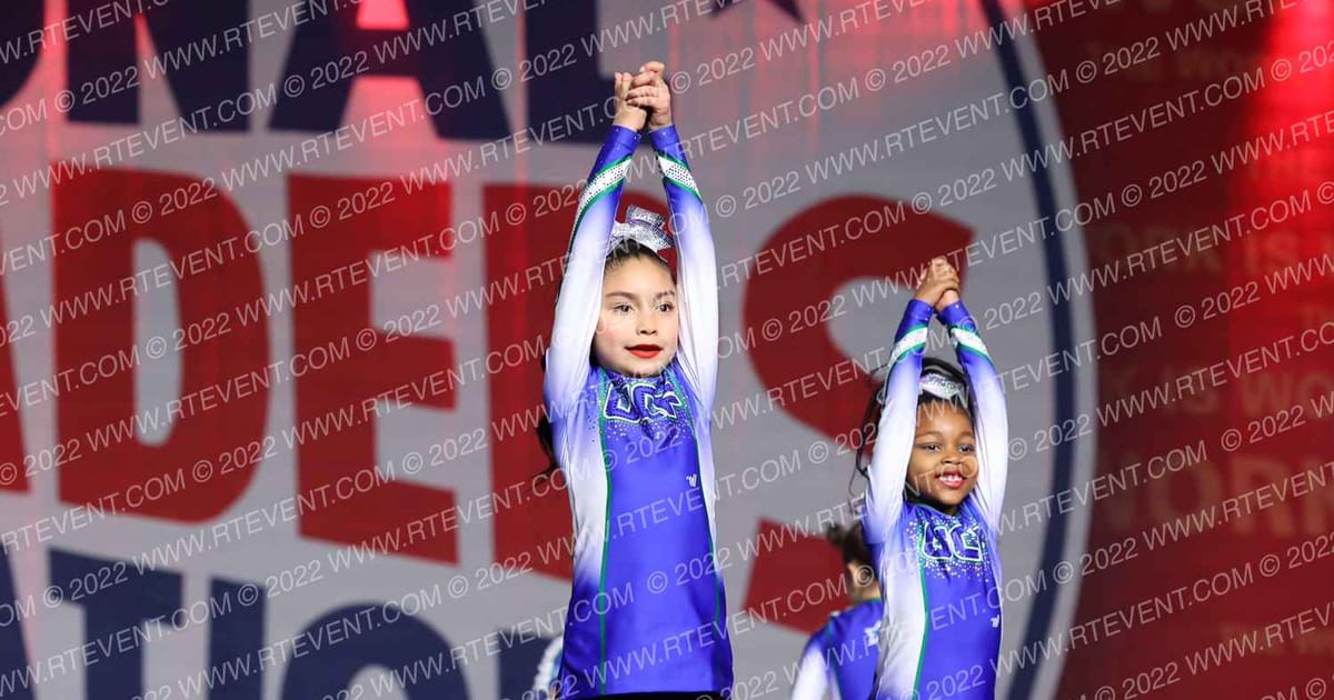 University Cheer Force Tiny Rays · NCA Roseville Showdown