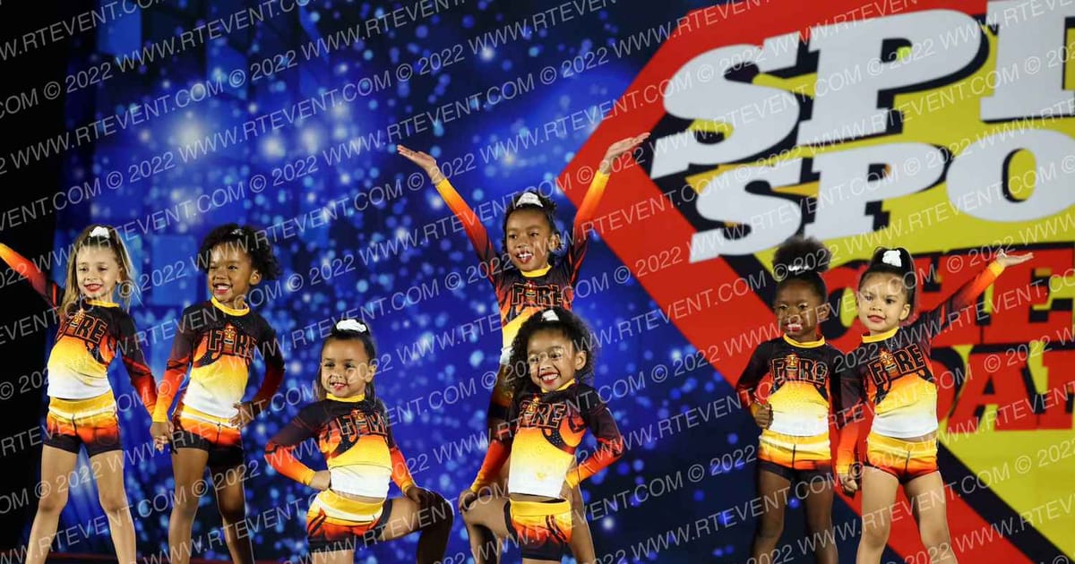 Fire Cheer Allstars Tikis · Spirit Sports West Palm Beach Nationals DIDII