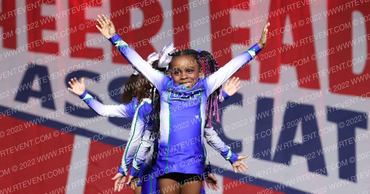 University Cheer Force Tiny Sprinkles · NCA Roseville Showdown