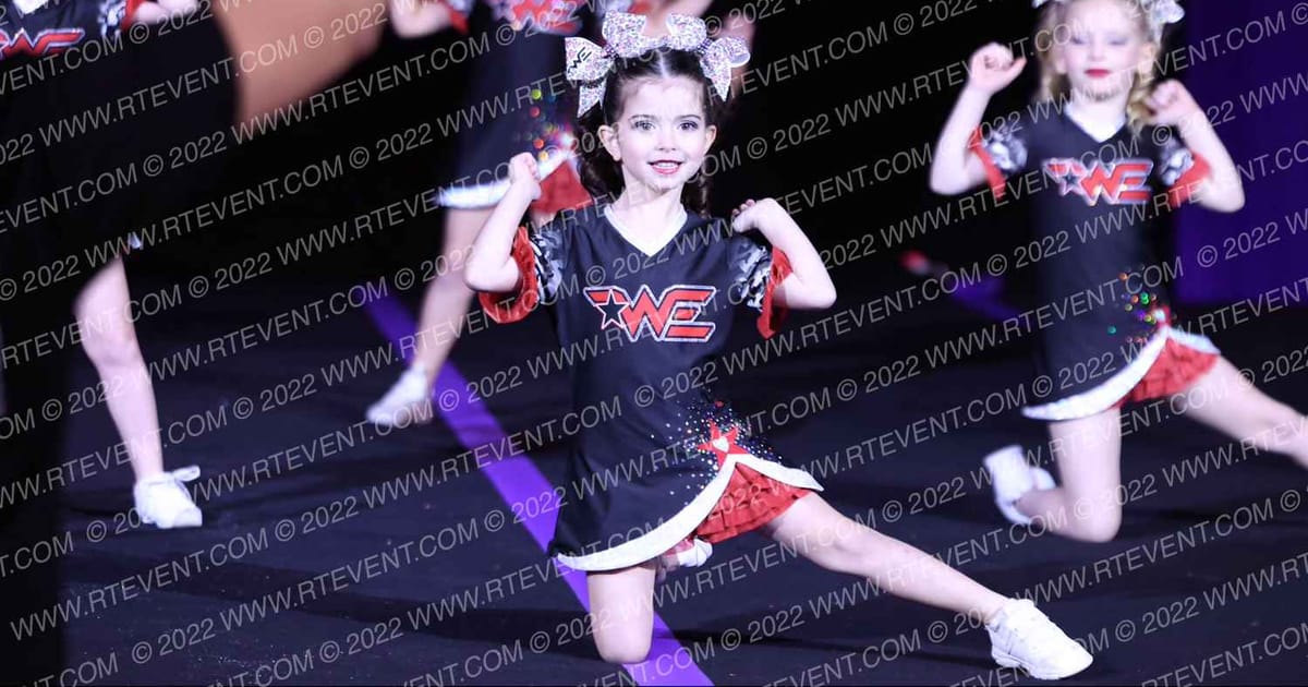 Woodlands Elite Cheer Company Army Brats Magnolia · Next Level Nationals