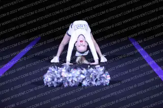 Lake Charles Cheer Training Silver Sparkles