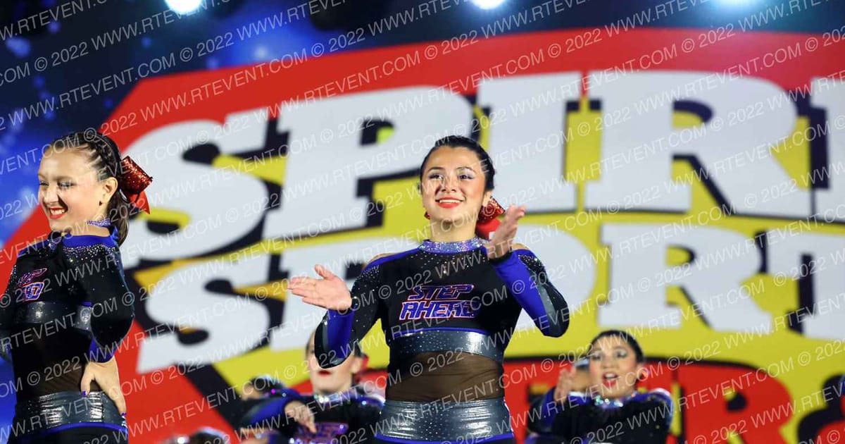 Step Ahead All-Stars Sparkles · Spirit Sports West Palm Beach Nationals DIDII