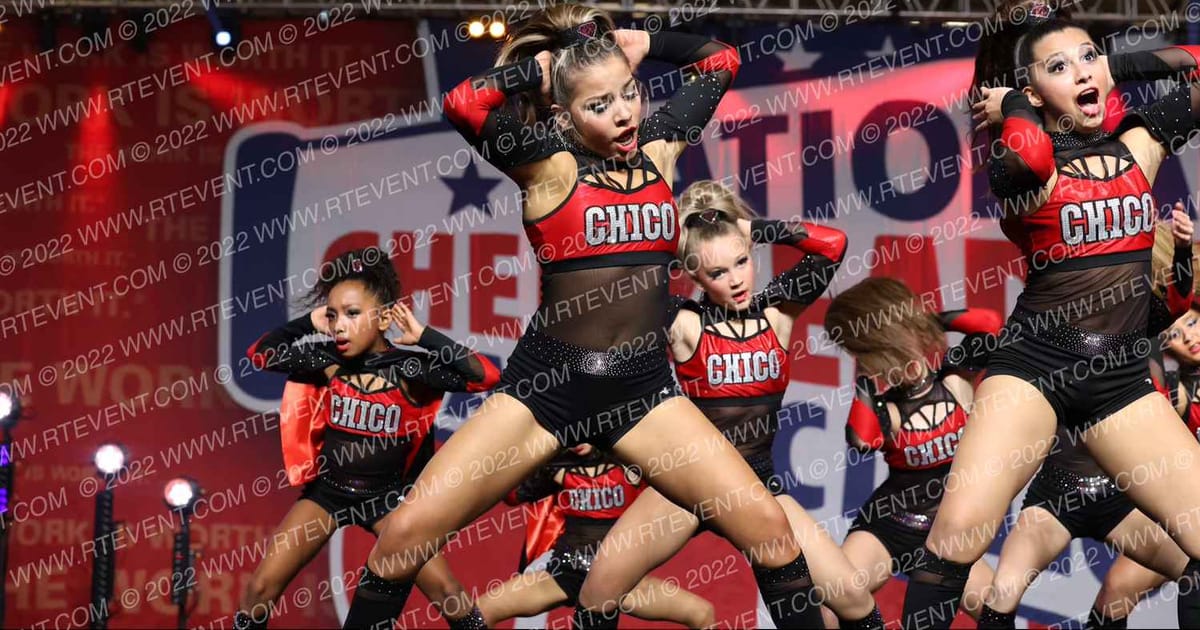 Chico Cheer All Stars GLITZ · NCA Roseville Showdown