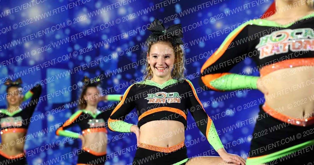 Boca Raton Hurricane All Stars SENIOR CYCLONE · Spirit Sports West Palm Beach Nationals DIDII