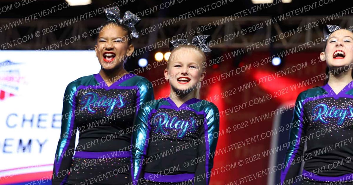 Riley's Cheer Academy Purple Diamonds · NCA Roseville Showdown