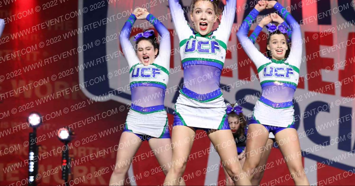 University Cheer Force Hail · NCA Roseville Showdown