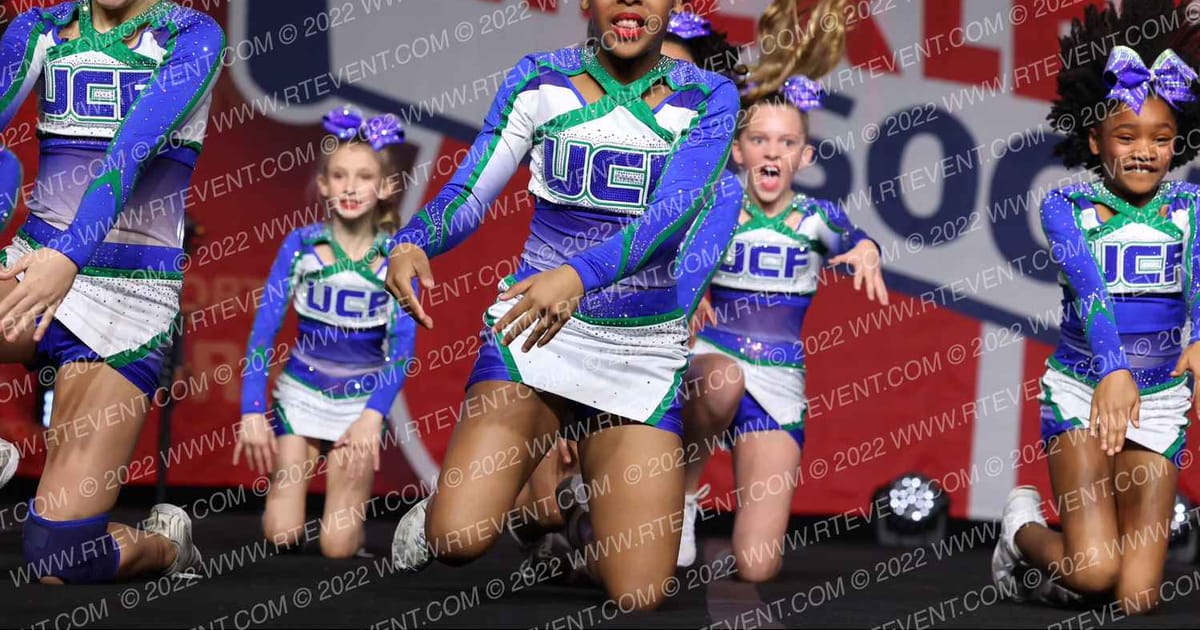 University Cheer Force Flash · NCA Roseville Showdown
